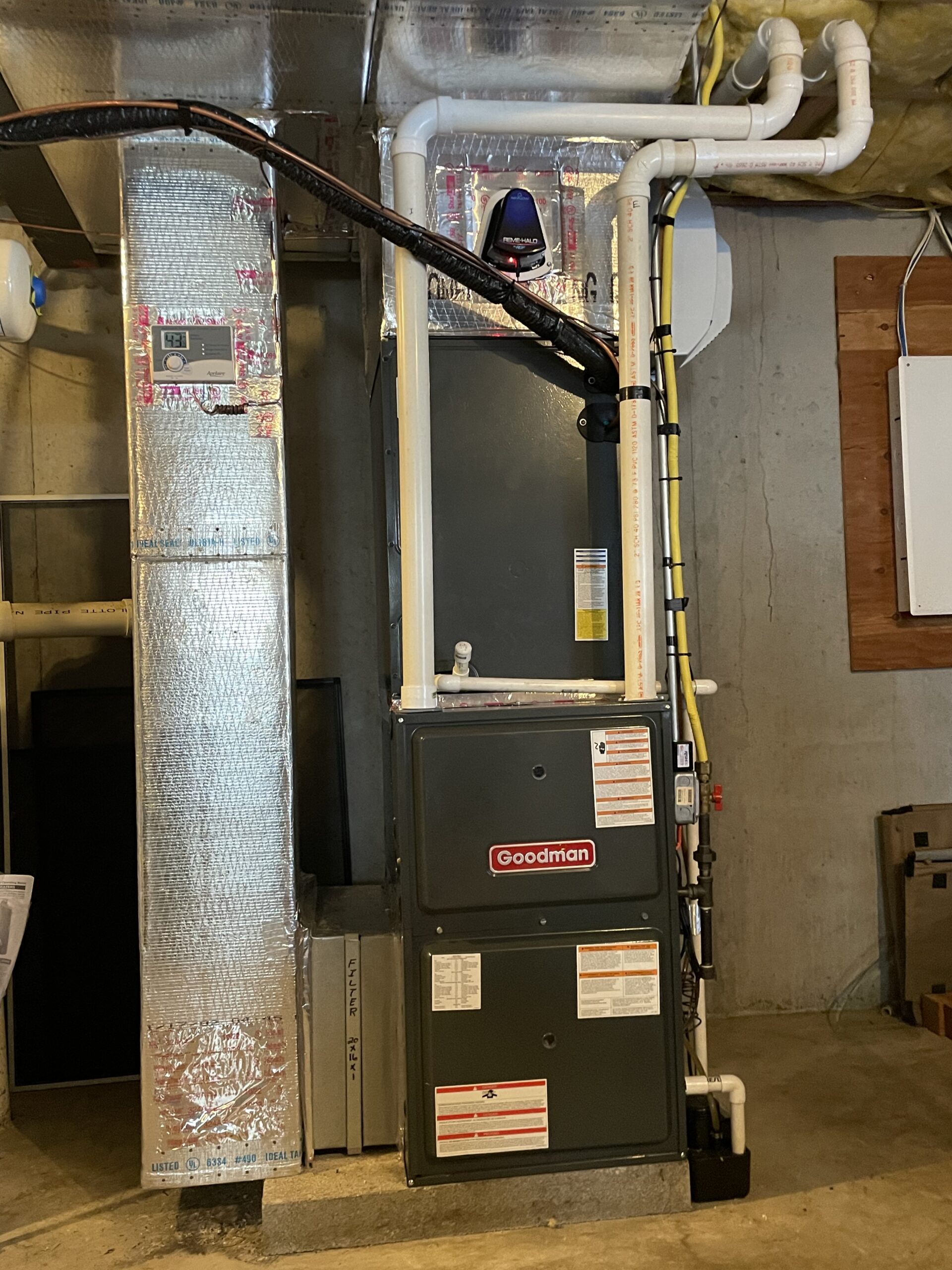 heat pump installation