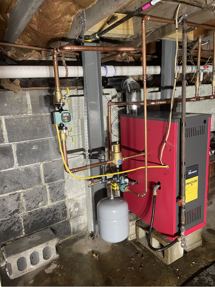 Heating Installation from METRO HVAC: Boiler Installation in Carlisle, PA