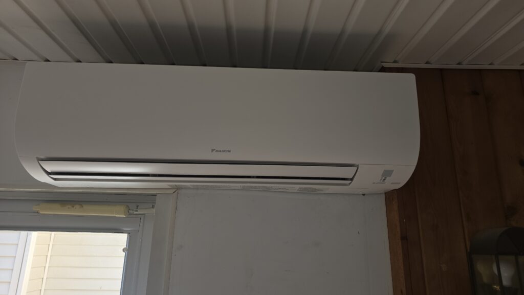 Daikin 2-zone ductless system replacement in Camp Hill, Pennsylvania