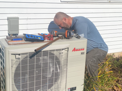 AmanaSSeriesHeatPumpInstallation